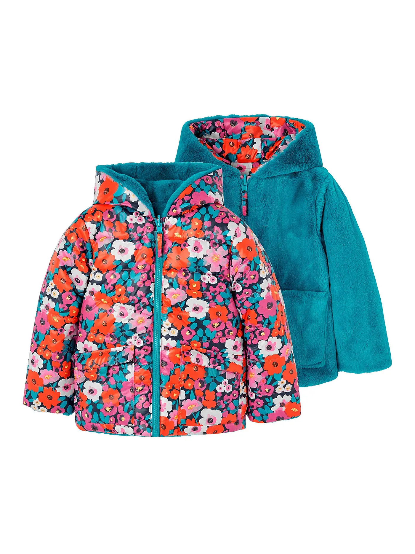 BOBOLI | Mädchen Wendejacke | 